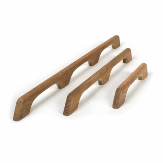 Handgreep teak 10 maten